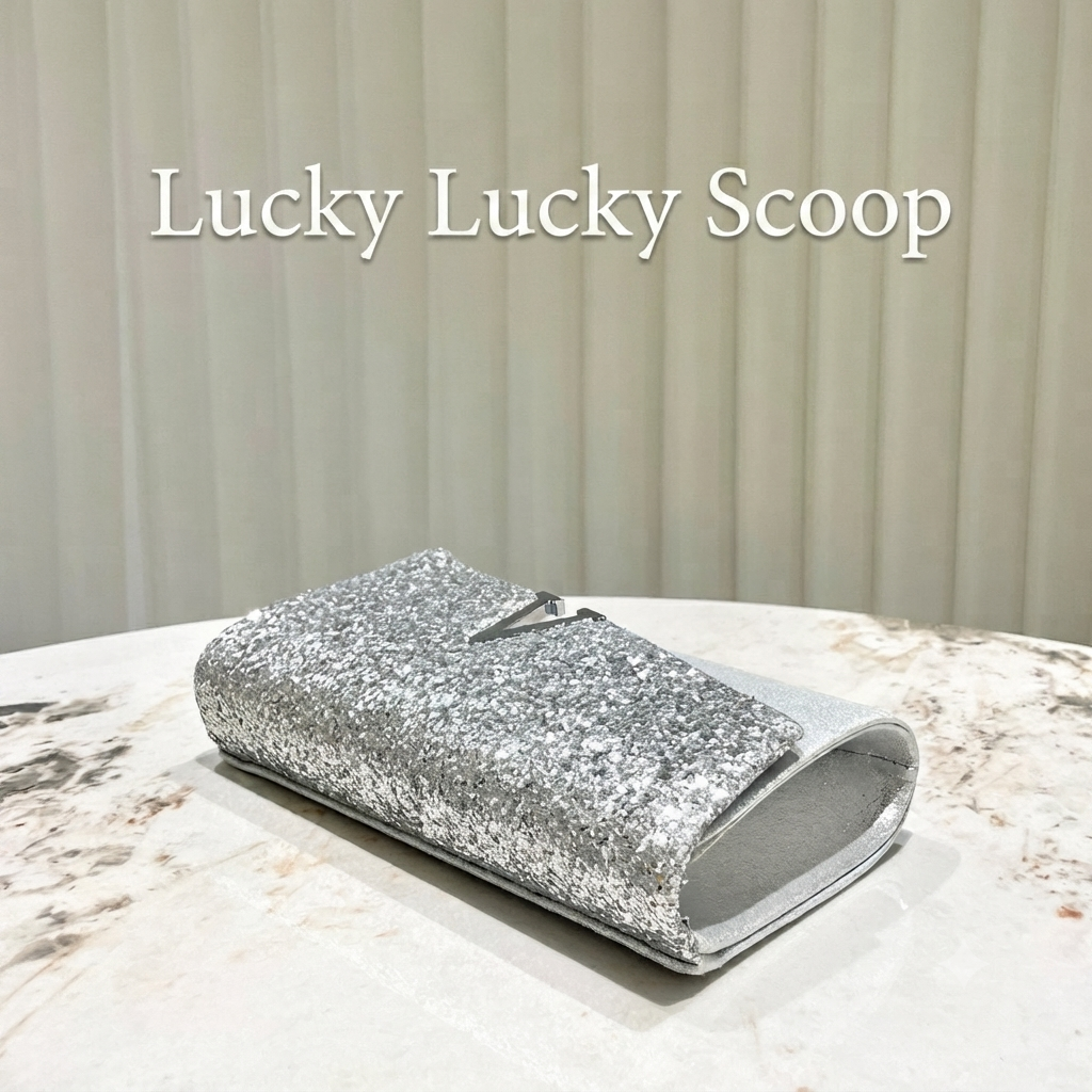Elegant Glitter Evening Clutch Bag – Sparkling Black Party Envelope Purse with Chic Silver Letter Ornament