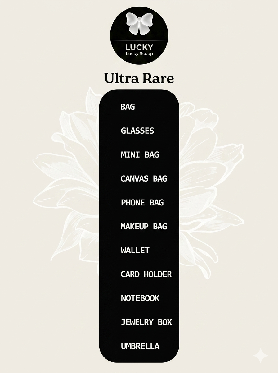 Ultra Rare Products from Lucky Lucky Scoop