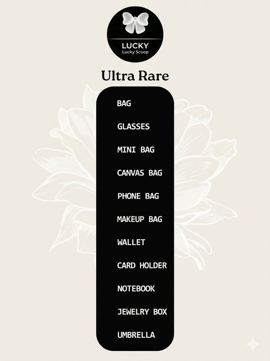 Ultra Rare Products from Lucky Lucky Scoop