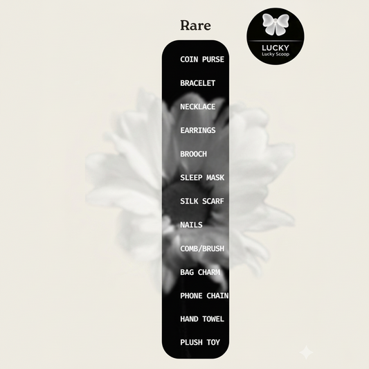 Rare Items Scoop Box item menu